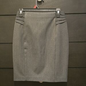 Express Charcoal Pencil Skirt